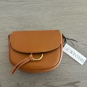 Cognac Crossbody Bag
